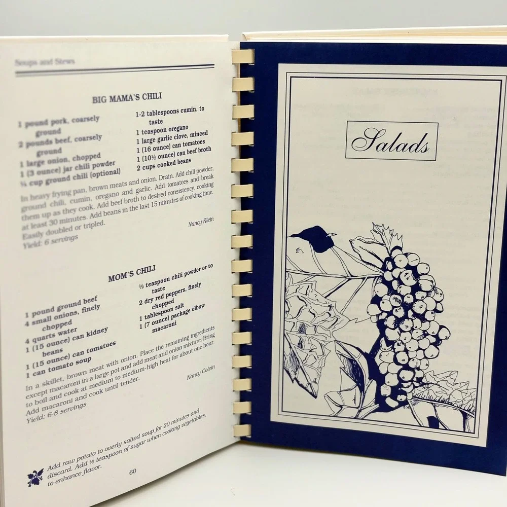 Raving Recipes Ravenscroft School Cookbook‎ 1995 First Printing Raleigh NC